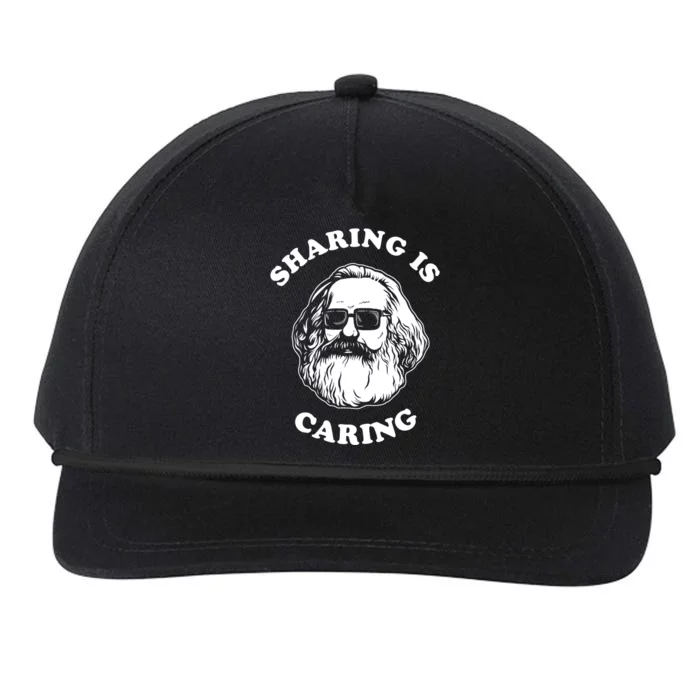 Sharing Is Caring Snapback Five-Panel Rope Hat