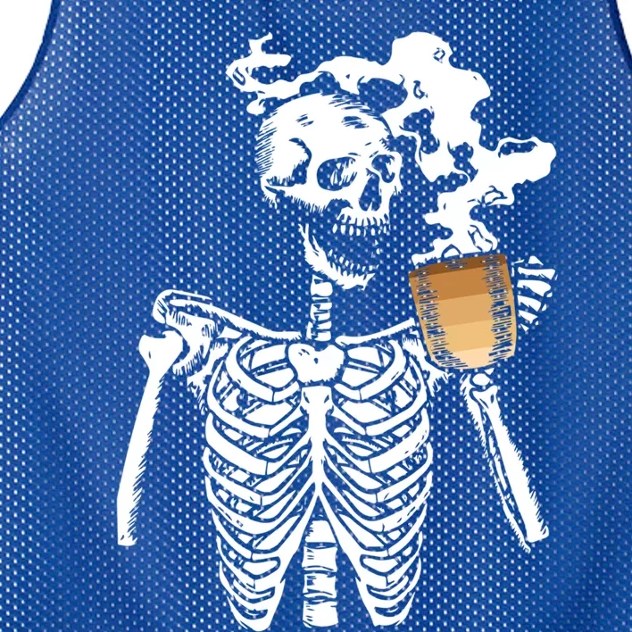 Skeleton Ing Coffee Black History Month Blm Melanin Great Gift Mesh Reversible Basketball Jersey Tank