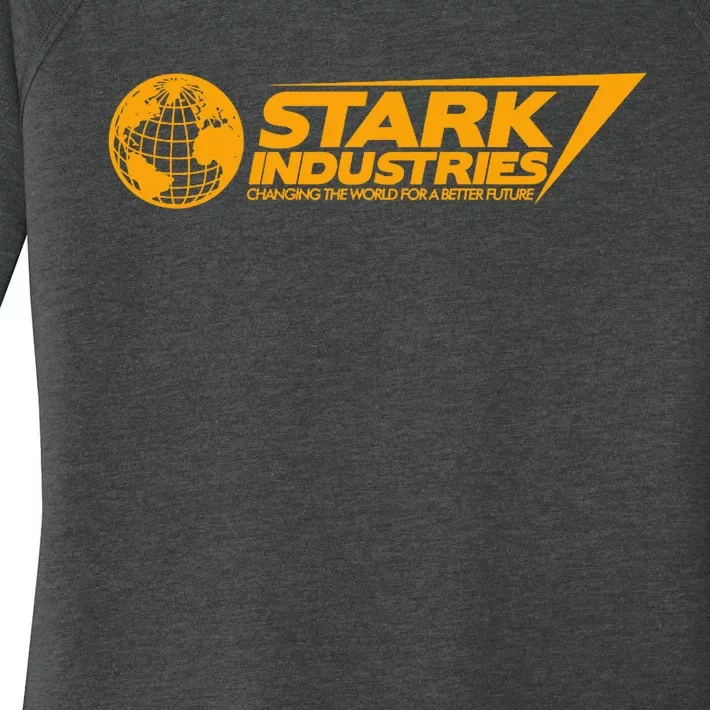 Stark Industries Changing The World For A Better Future Women's Perfect Tri Tunic Long Sleeve Shirt