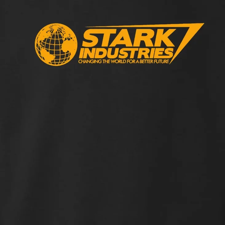 Stark Industries Changing The World For A Better Future Toddler Hoodie