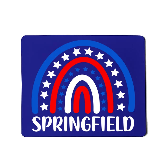 Springfield Illinois Cute Gift I Love Springfield Usa Gift Mousepad