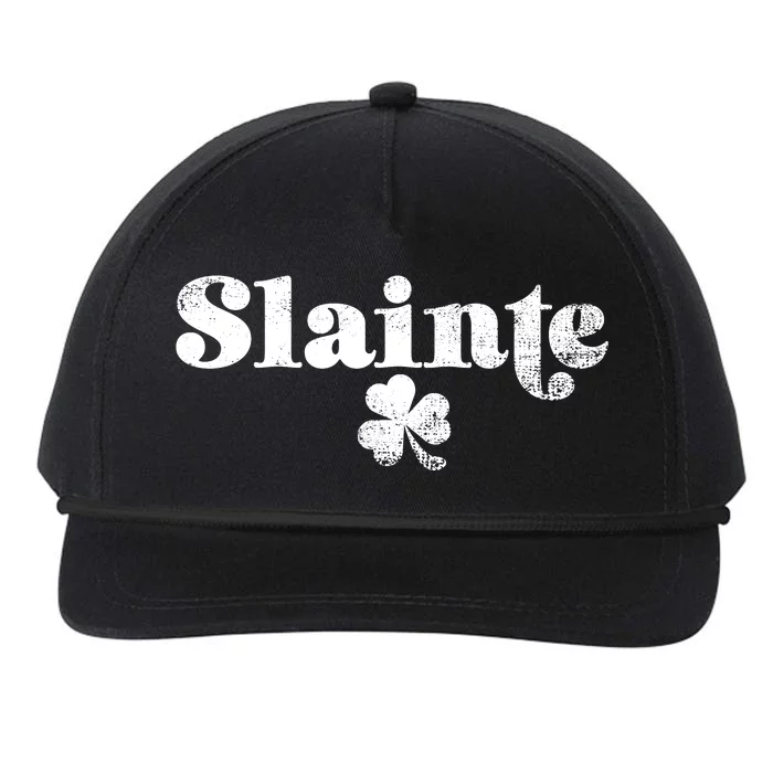 Slainte Irish Cheers Snapback Five-Panel Rope Hat