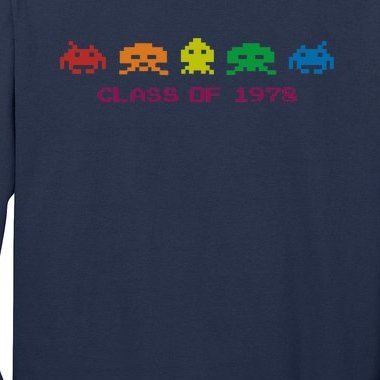 SPACE INVADERS Class Of 1978 Long Sleeve Shirt
