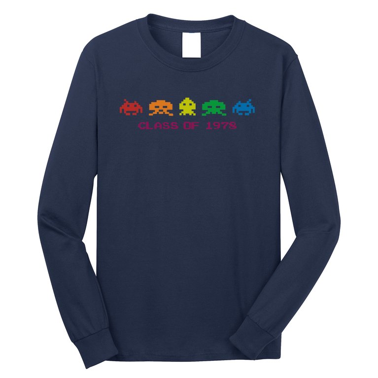 SPACE INVADERS Class Of 1978 Long Sleeve Shirt