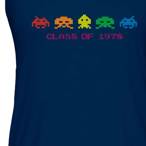 SPACE INVADERS Class Of 1978 Ladies Essential Flowy Tank