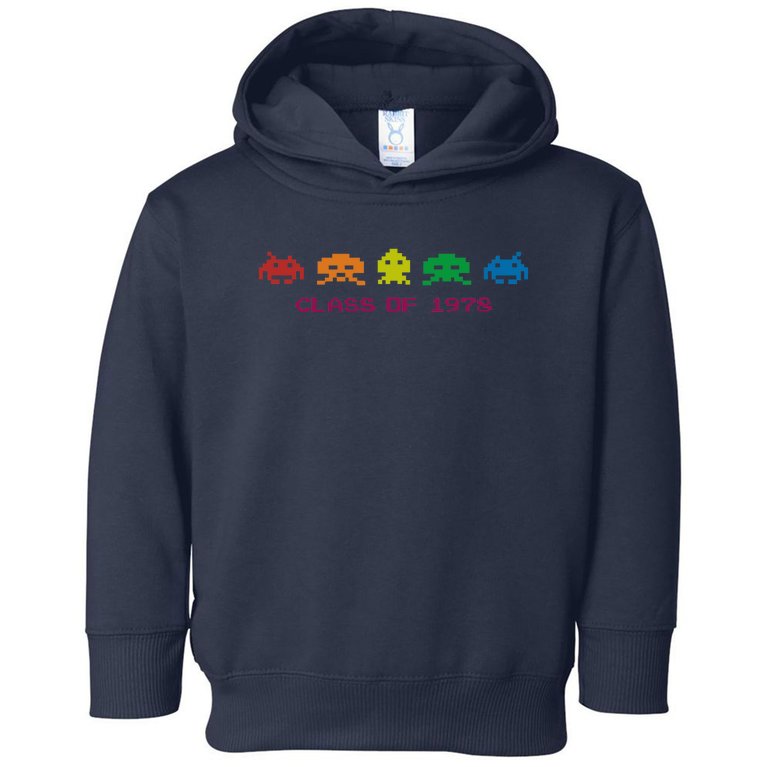 SPACE INVADERS Class Of 1978 Toddler Hoodie