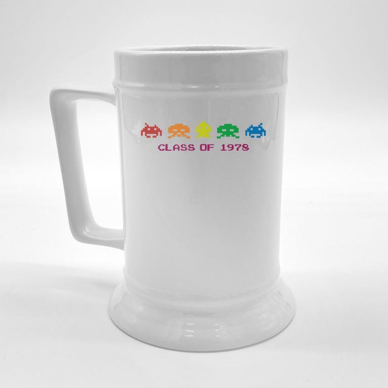 SPACE INVADERS Class Of 1978 Beer Stein