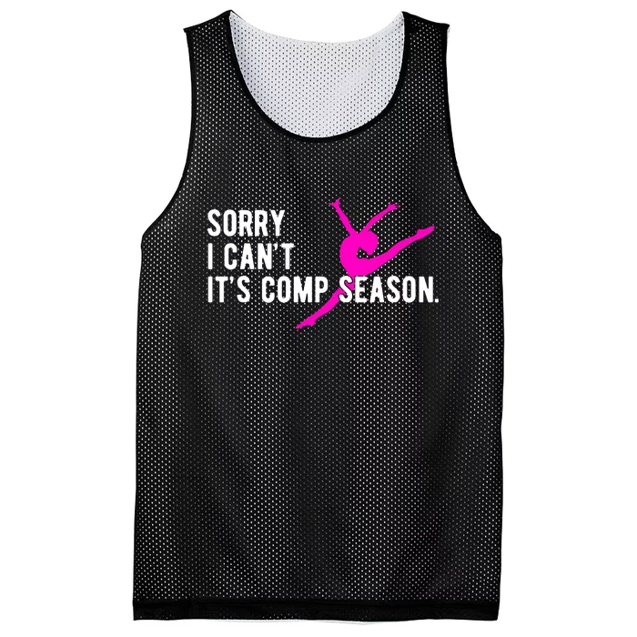 Sorry I CanT Comp Season Cheer Comp Dance Dancing Mesh Reversible Basketball Jersey Tank