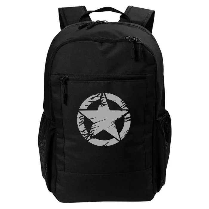 Star In Circle Symbol Design . Daily Commute Backpack