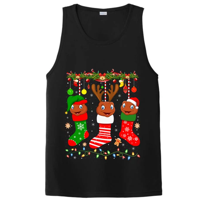 Scorpion In Christmas Socks Lights Scorpion Xmas Cute Gift Performance Tank