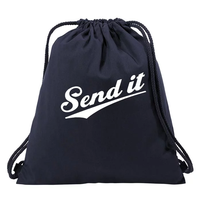 Sent It Classic Logo Drawstring Bag