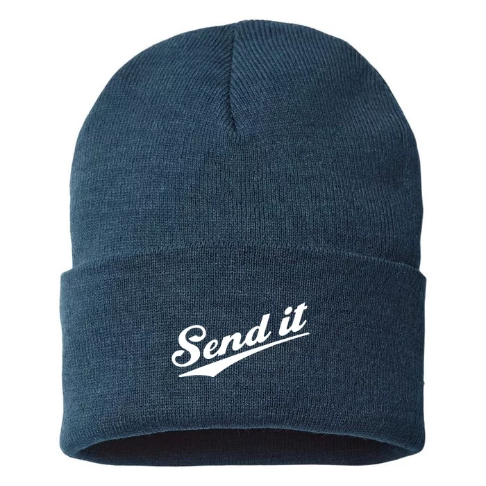 Sent It Classic Logo Sustainable Knit Beanie