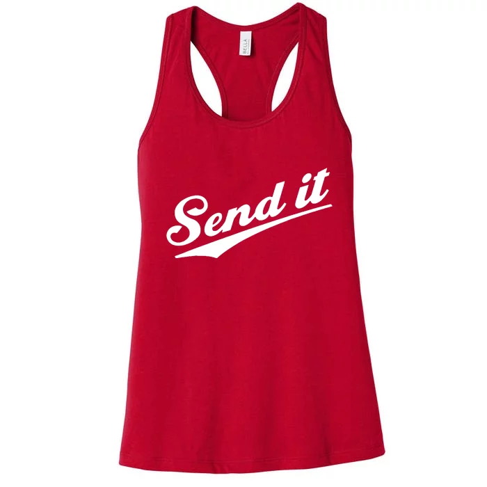 Sent It Classic Logo Women's Racerback Tank