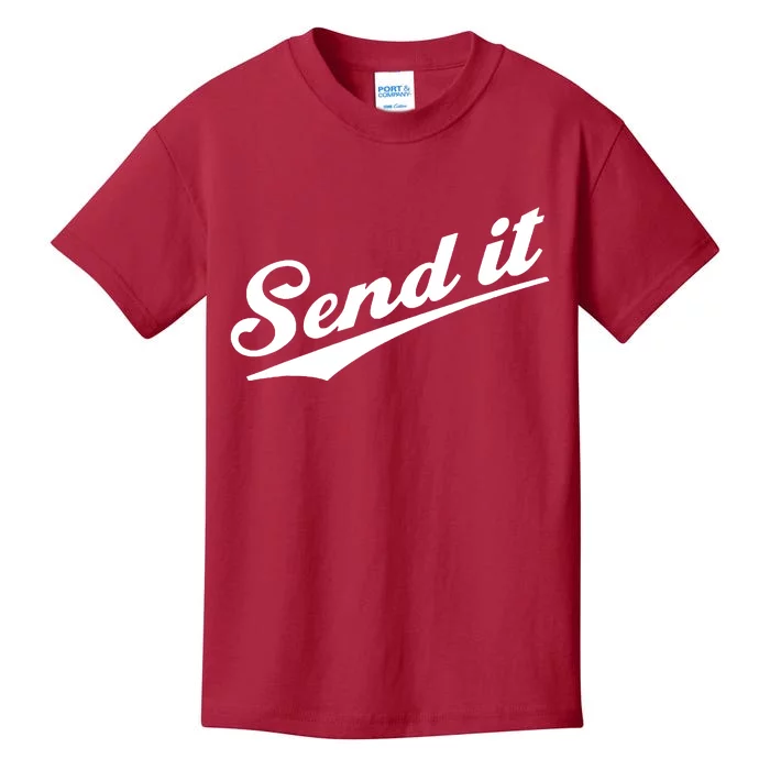 Sent It Classic Logo Kids T-Shirt