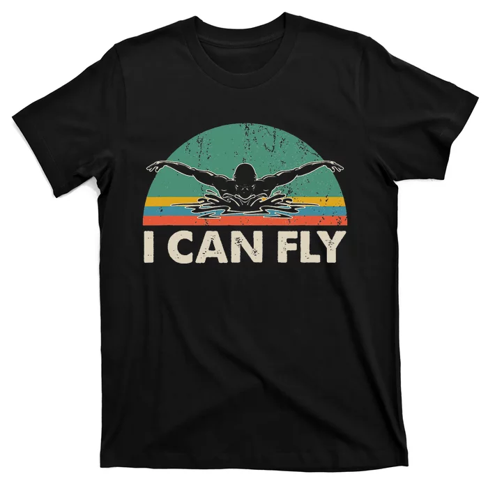 Swimming I Can Fly vintage T-Shirt