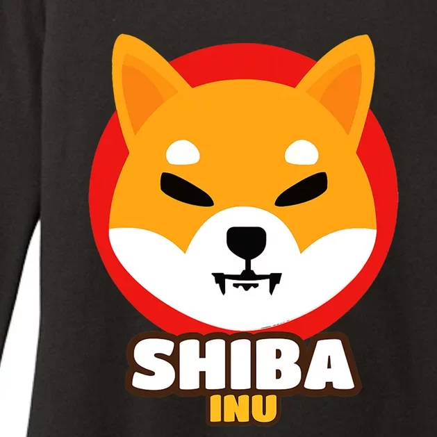 Shiba Inu Coin Crypto Token Cryptocurrency Wallet Shiba Army Womens CVC Long Sleeve Shirt