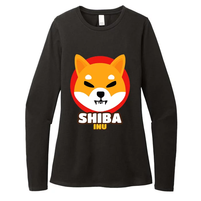 Shiba Inu Coin Crypto Token Cryptocurrency Wallet Shiba Army Womens CVC Long Sleeve Shirt