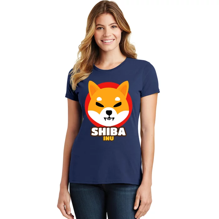 Shiba Inu Coin Crypto Token Cryptocurrency Wallet Shiba Army Women's T-Shirt