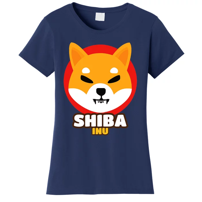 Shiba Inu Coin Crypto Token Cryptocurrency Wallet Shiba Army Women's T-Shirt