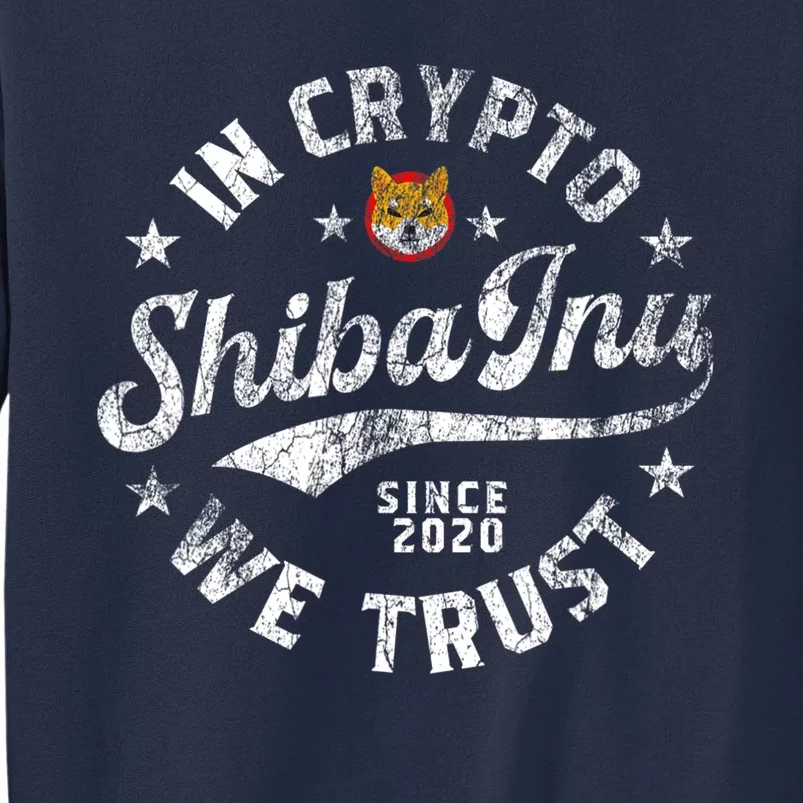 Shiba Inu Coin In Crypto We Trust Token Crypto Sweatshirt