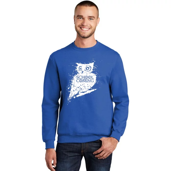 School Is Coming Owl Sweatshirt