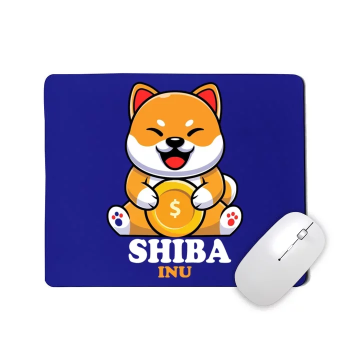 Shiba Inu Crypto Currency Cute Mousepad