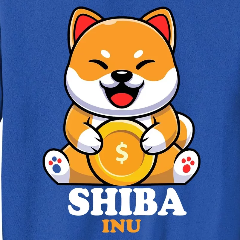 Shiba Inu Crypto Currency Cute Tall Sweatshirt