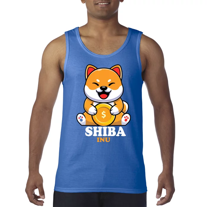 Shiba Inu Crypto Currency Cute Tank Top