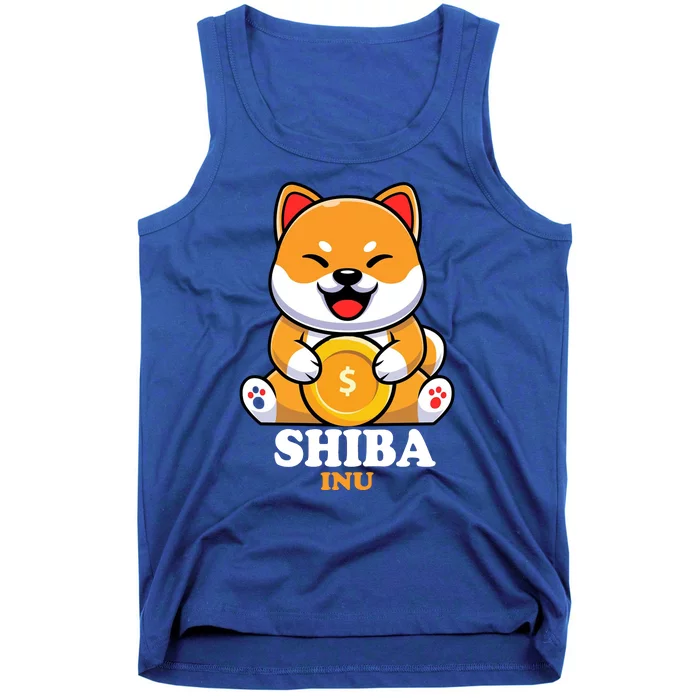 Shiba Inu Crypto Currency Cute Tank Top