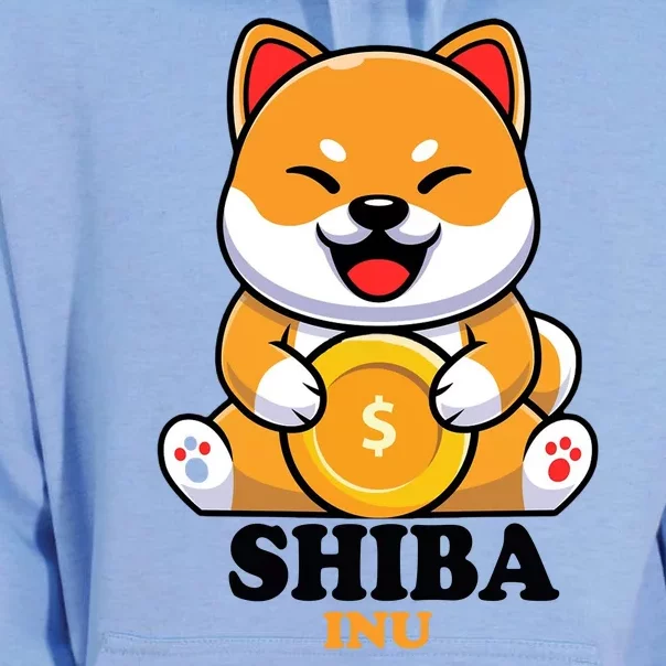 Shiba Inu Crypto Currency Cute Unisex Surf Hoodie