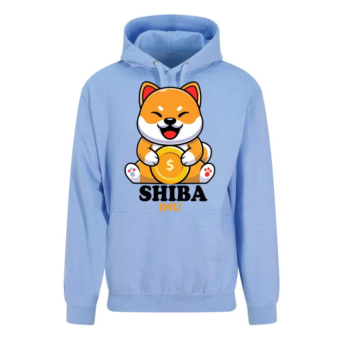 Shiba Inu Crypto Currency Cute Unisex Surf Hoodie