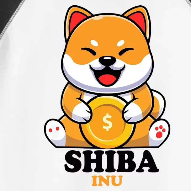 Shiba Inu Crypto Currency Cute Toddler Fine Jersey T-Shirt