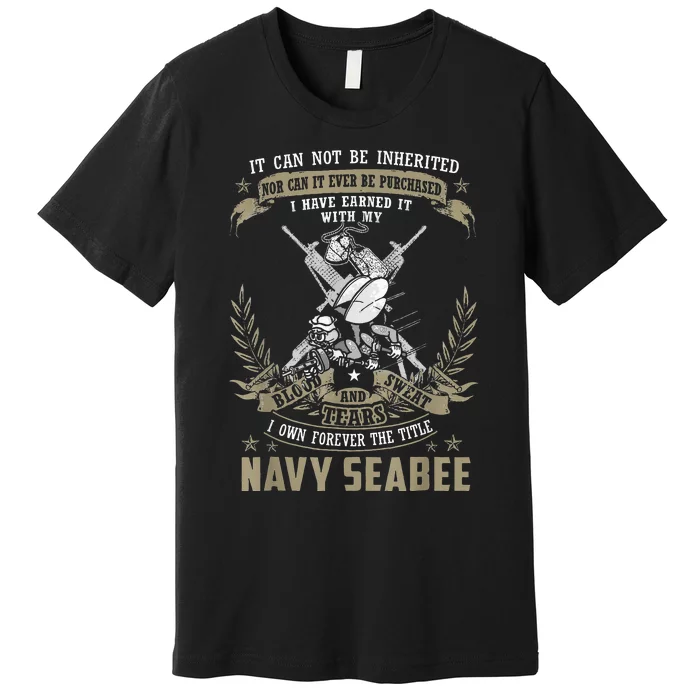 S.E.A.B.E.E It Can Not Be Inherited Or Purchase Premium T-Shirt