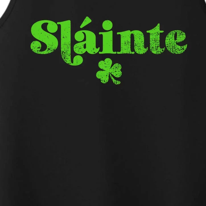 Slainte Irish Cheers Performance Tank