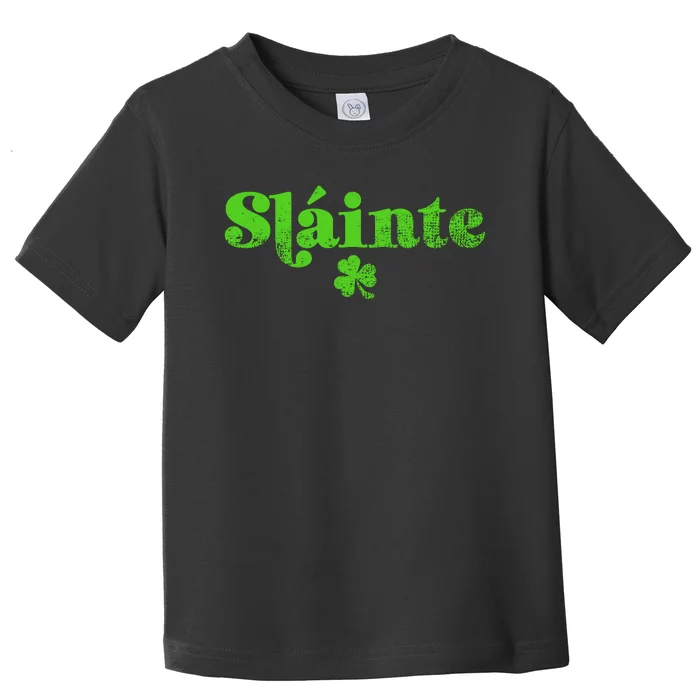 Slainte Irish Cheers Toddler T-Shirt