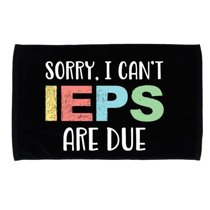 Sorry I Cant Ieps Are Due Cute Elementary Teacher Iep Microfiber Hand Towel