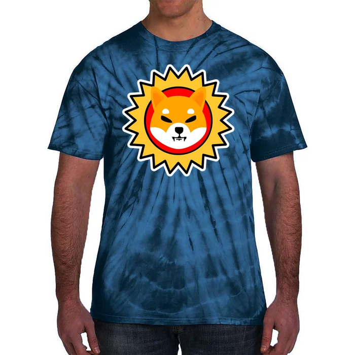 Shiba Inu Coin Star Logo Tie-Dye T-Shirt