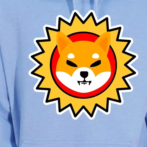 Shiba Inu Coin Star Logo Unisex Surf Hoodie