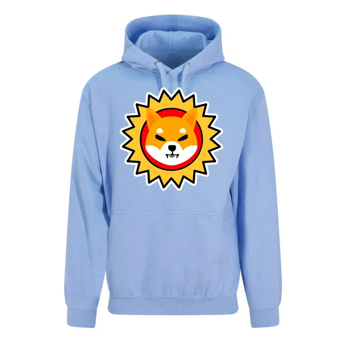 Shiba Inu Coin Star Logo Unisex Surf Hoodie