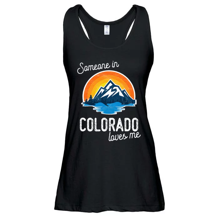 Someone In Colorado Loves Me Ladies Essential Flowy Tank