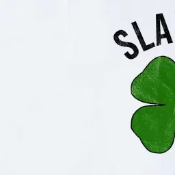 Slainte Irish Clover St Patrick's Day Softstyle Adult Sport Polo