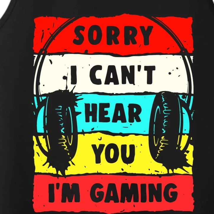 Sorry I CanT Hear You IM Gaming Performance Tank