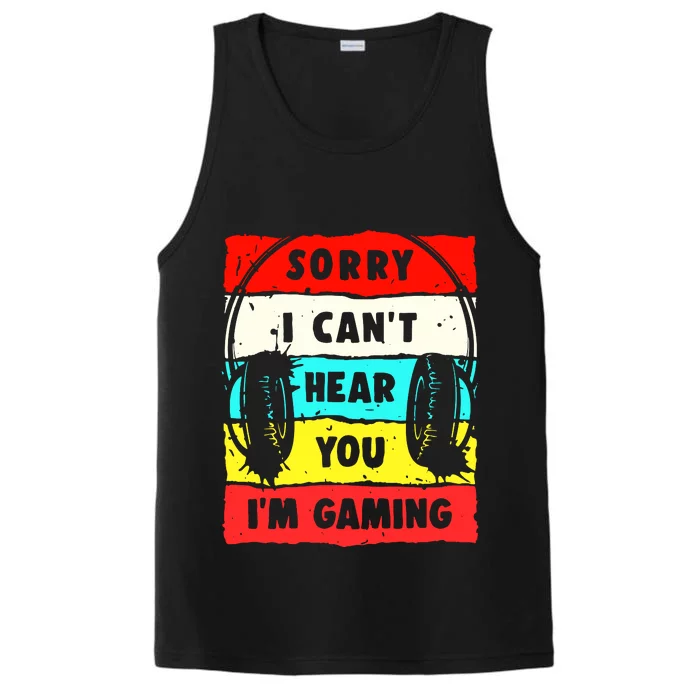 Sorry I CanT Hear You IM Gaming Performance Tank