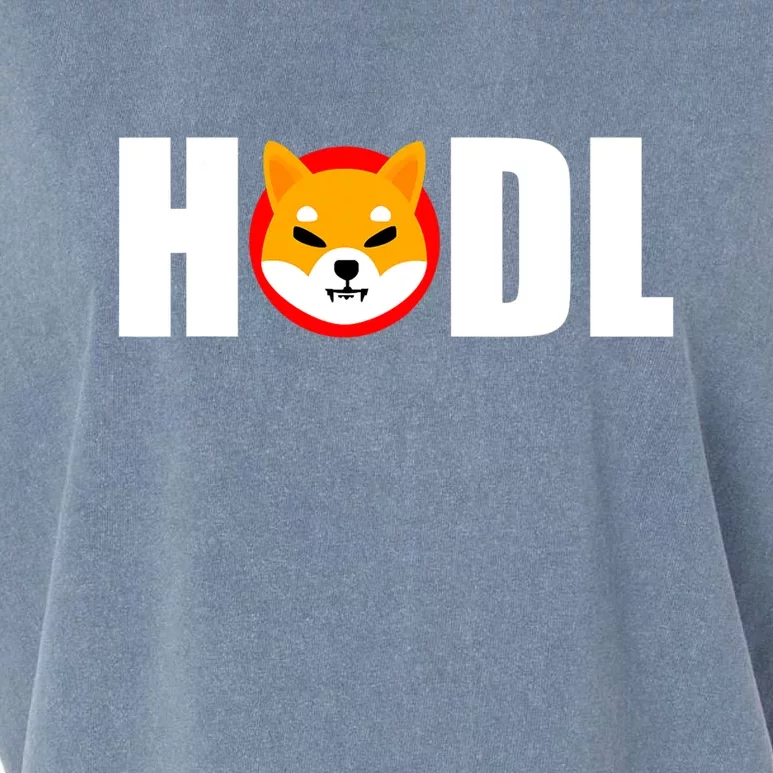 Shiba Inu Coin Crypto Token Shib Hodl Shiba Army Garment-Dyed Women's Muscle Tee