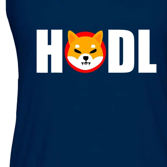 Shiba Inu Coin Crypto Token Shib Hodl Shiba Army Ladies Essential Flowy Tank