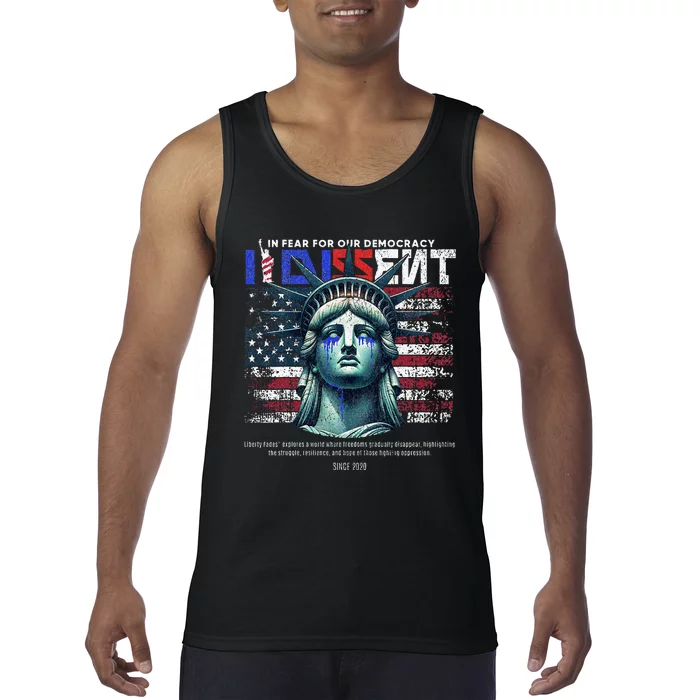 Scotus I Dissent In Fear For Our Democracy Justice Sotomayor Tank Top