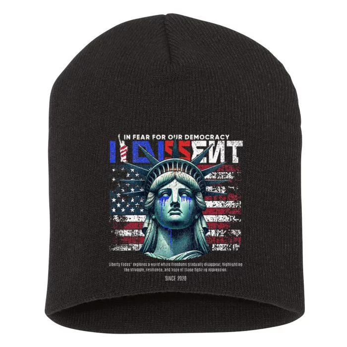 Scotus I Dissent In Fear For Our Democracy Justice Sotomayor Short Acrylic Beanie