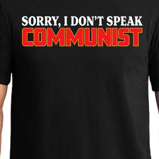 Sorry I DonT Speak Communist Trump 2024 Gift Pajama Set