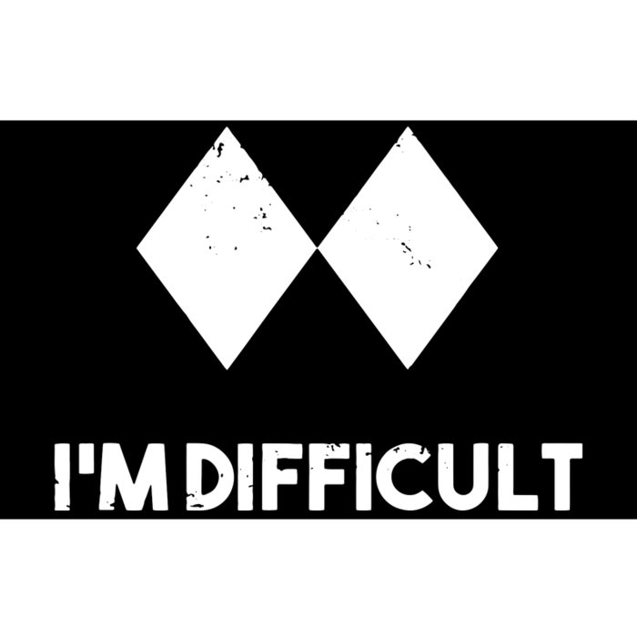 Ski I'm Difficult Skiing Skier Snowboard Snowboarder Gift Bumper Sticker