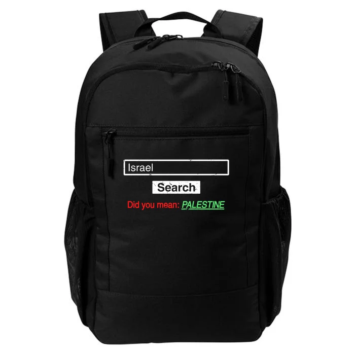 Search Israel Did You Mean Palestine | Free Gaza Quote Daily Commute Backpack